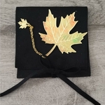 Marque-Page-feuille-automnale-zoom