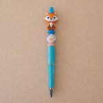 Crayon Kawai renard bleu