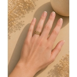 Bague dorée Aya 2