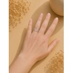 Bague argentée Apolline 2