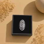 Bague argentée Marjorie 1