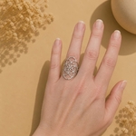 Bague argentée Arya