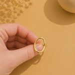Bague dorée Marlène 2