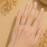 Bague argentée Aïcha