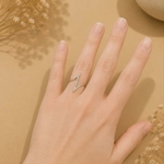 Bague argentée Maé 1