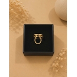Bague dorée Noélie 1