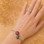Bracelet argenté Vénus 1