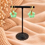 Box 3 paires de boucles - Fleurs pastel 1