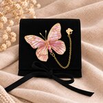 Marque page Papillon rose 1