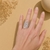 Bague argentée Marjorie