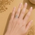 Bague dorée Assia