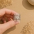 Bague argentée Athénaïs