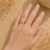 Bague argentée Alessa 1