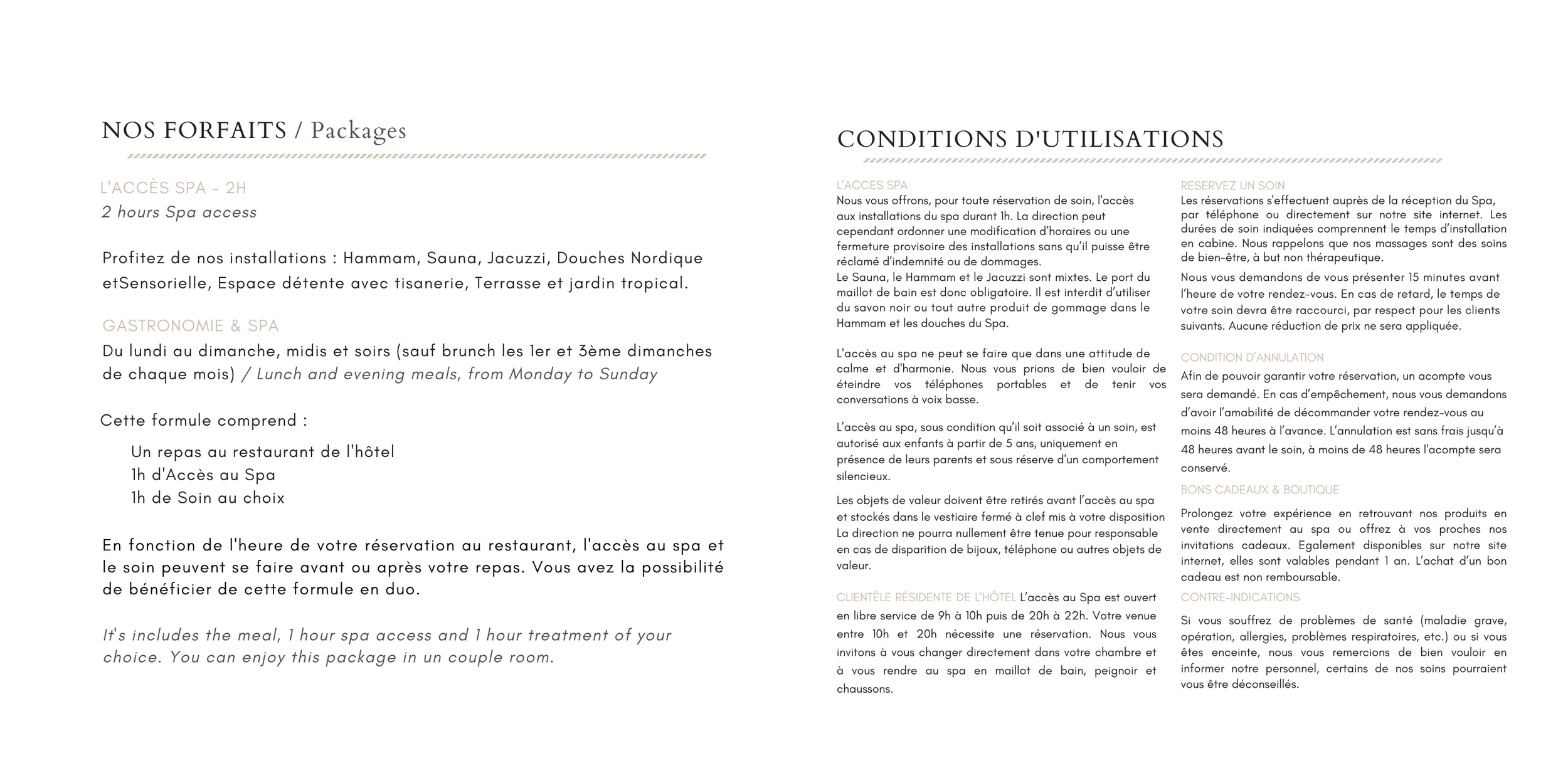 2025 carte des prestations avec tarifs pdf 37