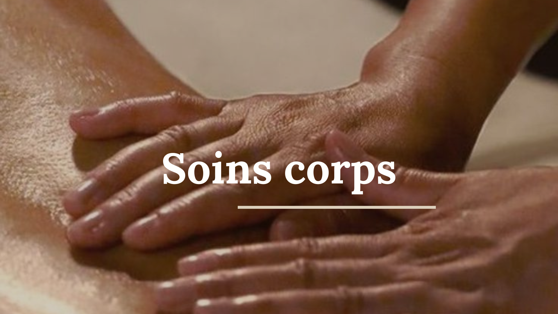 soin corps