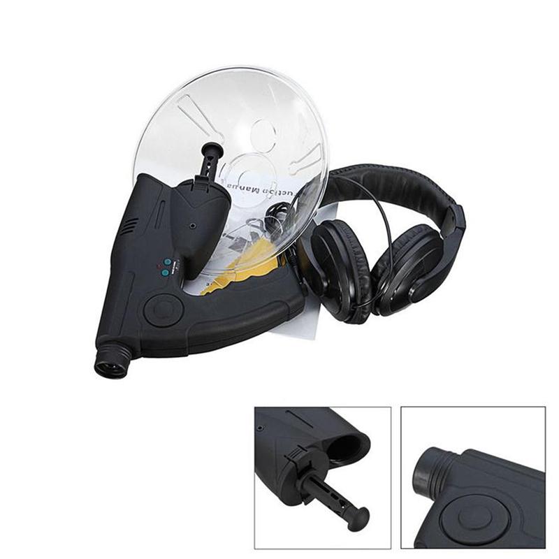 Microphone parabolique longue distance