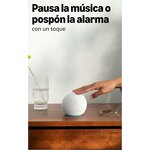 Illustrazione del controllo touch per musica e sveglie Echo Dot