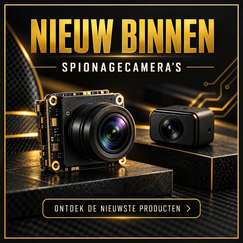 Nieuw binnen – Spionagecamera's