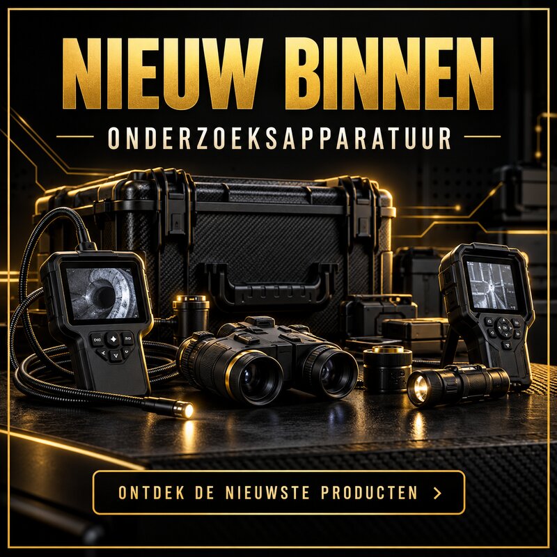 Nieuw binnen – Onderzoeksapparatuur
