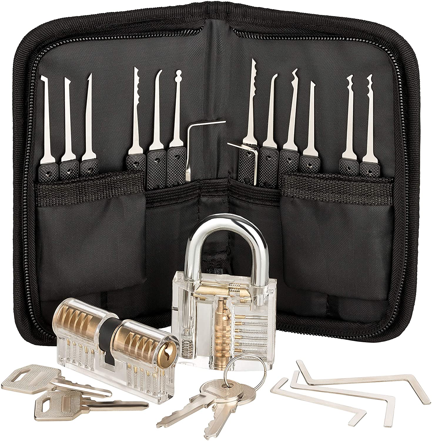 Kit de crochetage et cadenas dentrainement