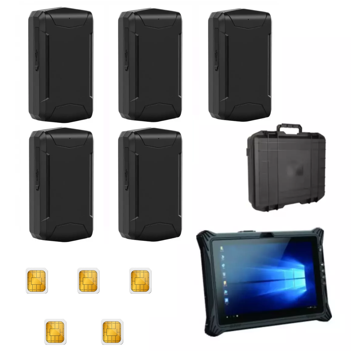 Pack Opérationnel Traceur GPS echoSPy 5 avec Tablette