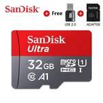 SanDisk Ultra microSD-kaart met USB- en SD-adapter