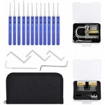 Complete lockpick trainingsset met transparant slot