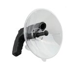Parabolische microfoon met recorder