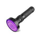 UV-detectielamp 100 LED 395 nm – zwart model