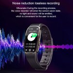 Discreet dictafoonhorloge ECHO – audio-opname in een illustratie