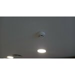 Rookmelder met verborgen WiFi camera 4K – wit model
