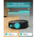 Robotstofzuiger met verborgen 4K Wi-Fi camera – functies in een illustratie
