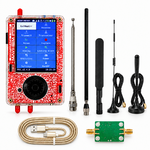 Rode HackRF Pro met PortaPack H4M Pro, vijf antennes, USB-kabel en RF-versterker