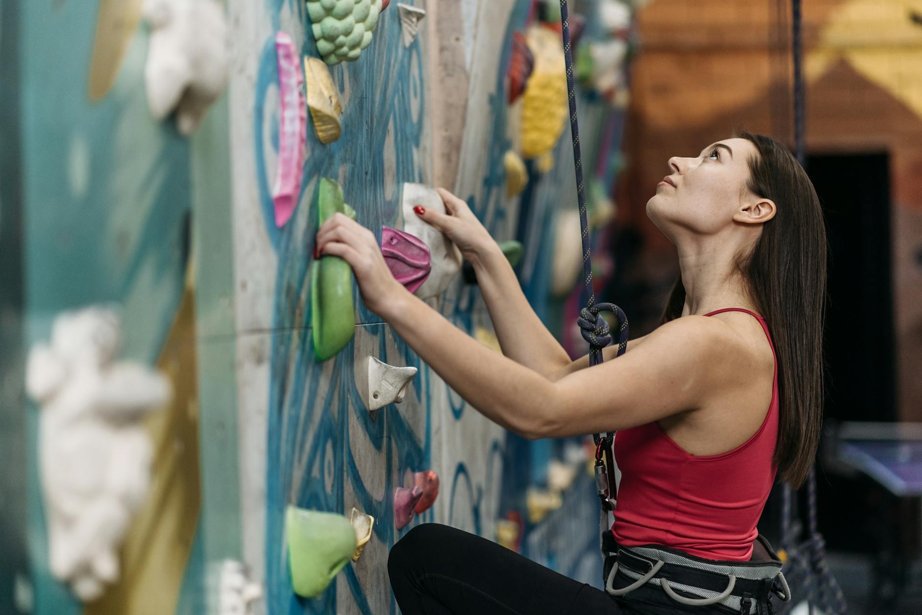 photos gratuites de activite a l interieur alpiniste athlete
