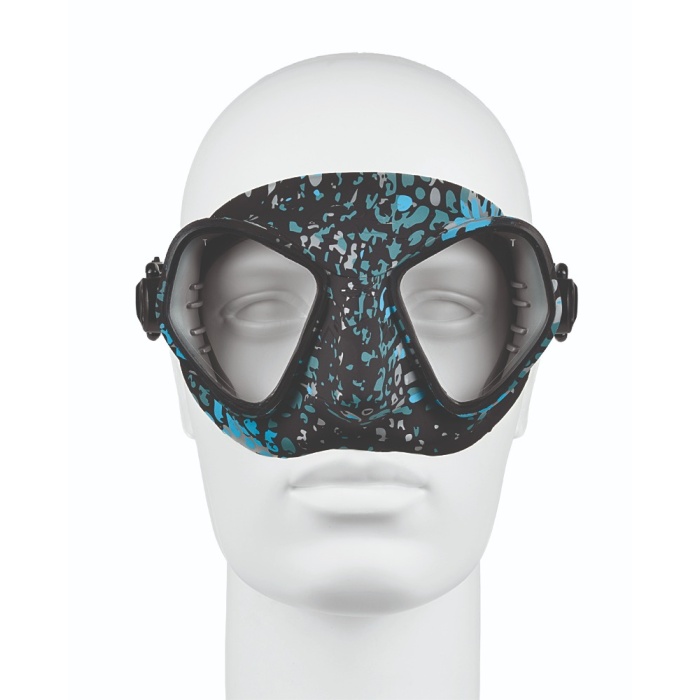 masque condor bleu