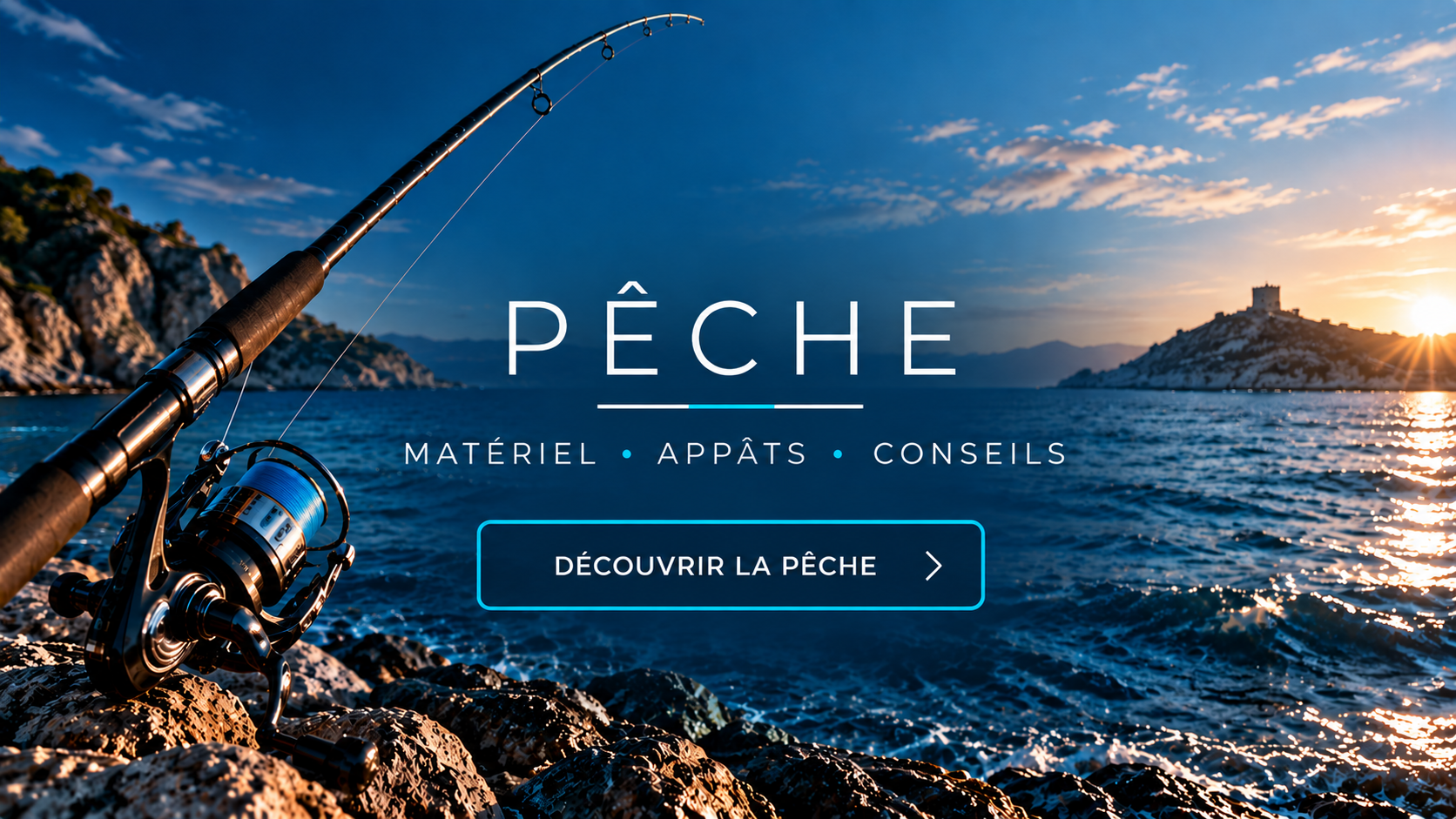 Pêche en mer – Matériel, appâts et conseils