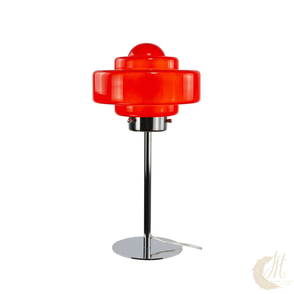 lampe-a-poser-zeni-verre-rouge