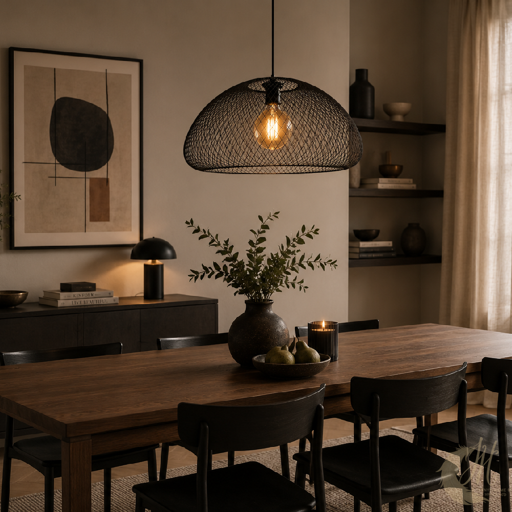 suspension-norline-grillage-noir-ambiance
