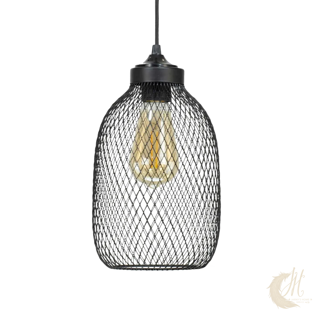 suspension-verline-cylindre-noir-detail