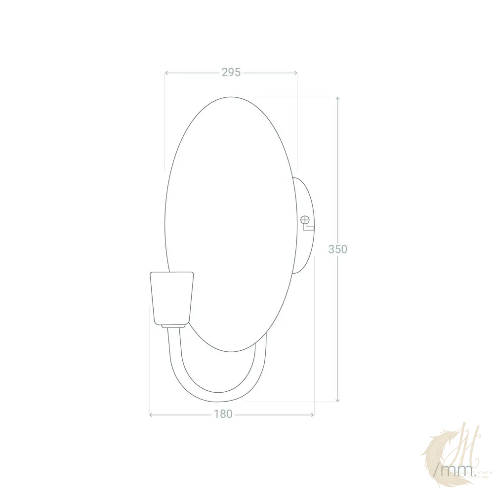 applique-murale-anusha-doree-mesures
