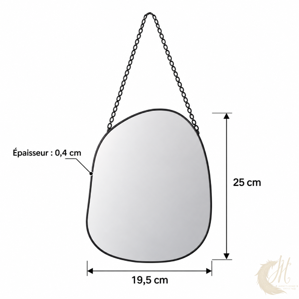 miroir-ovale-metal-chainette-mesures