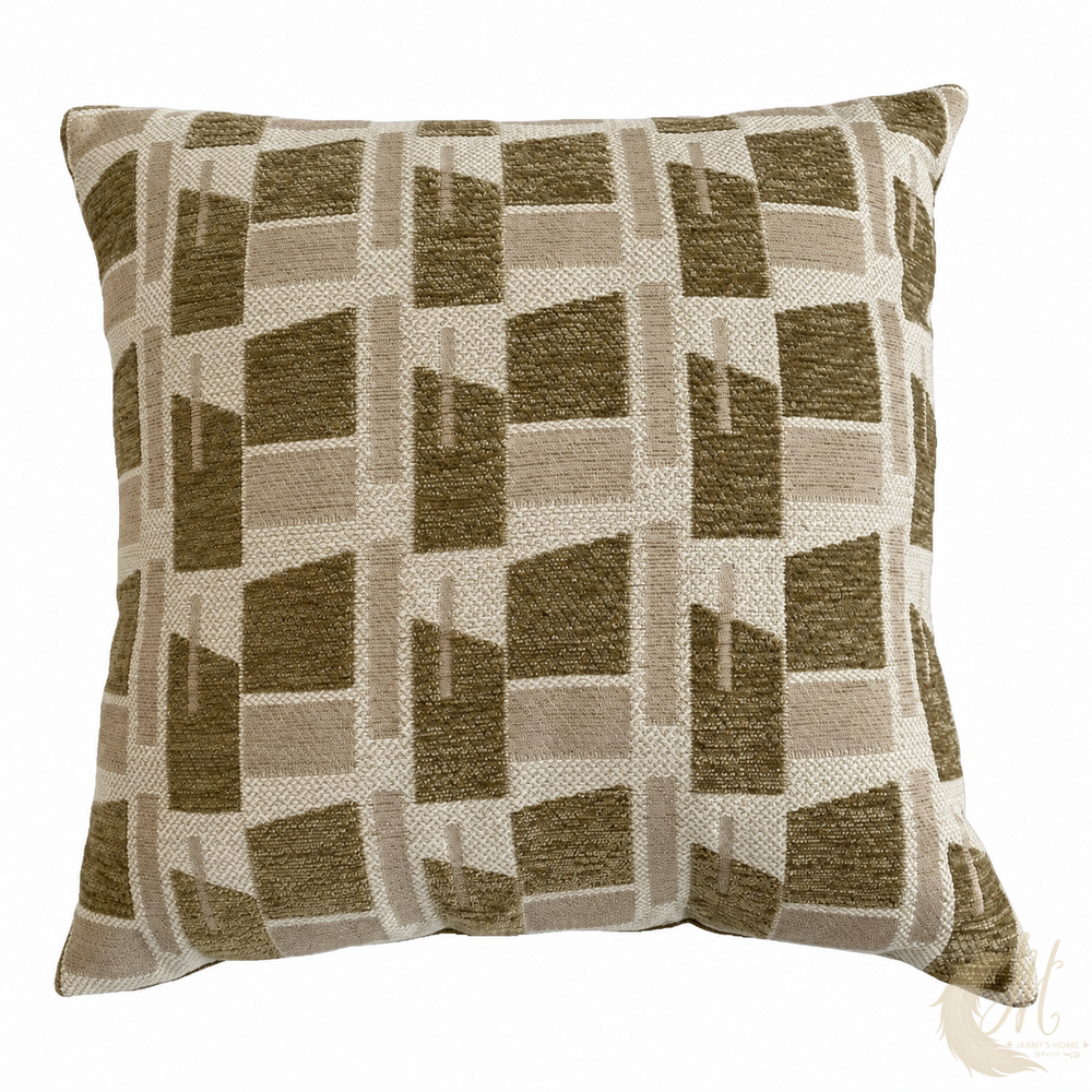 coussin-velours-jacquard-beige-kaki