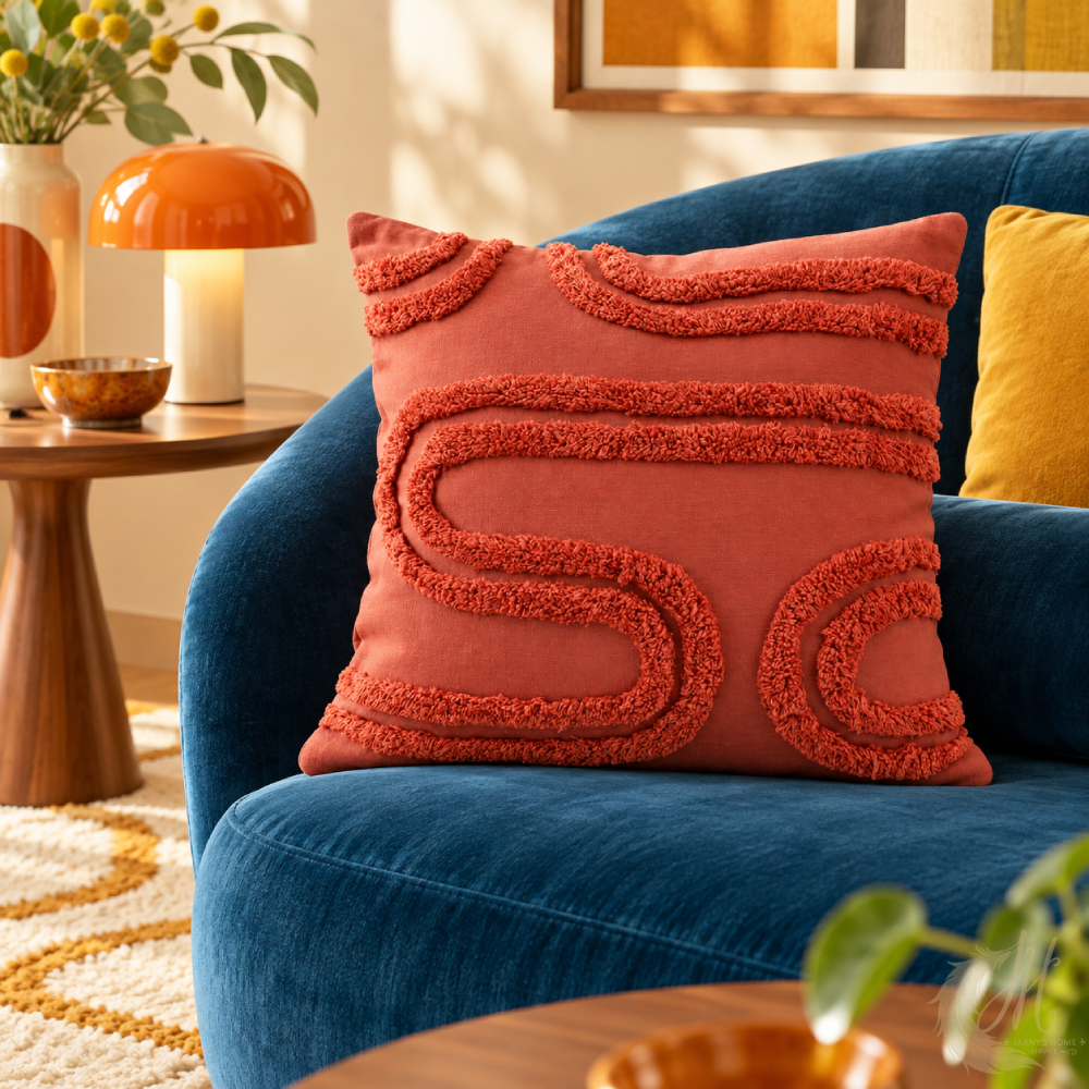 coussin-coton-tufte-terracotta-arches-ambiance