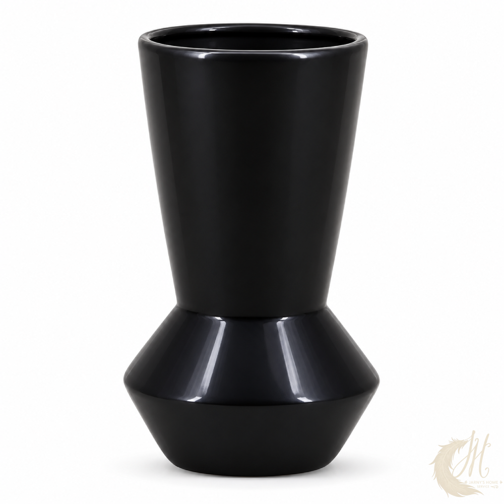 vase-geometrique-noir-evase