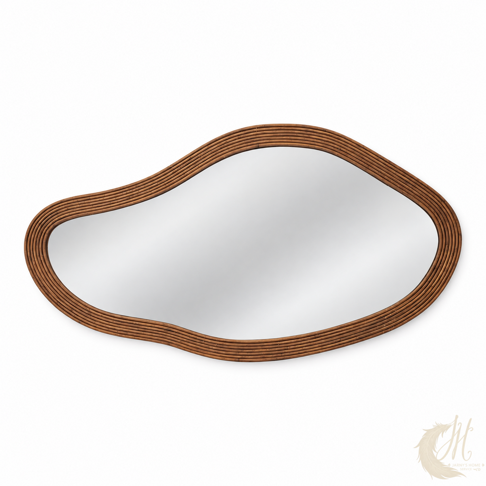 miroir-organique-rotin-fonce