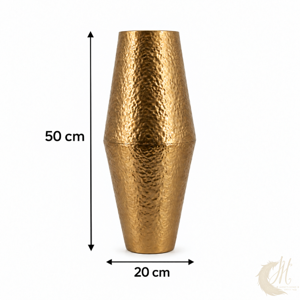 grand-vase-metal-dore-martele-mesures