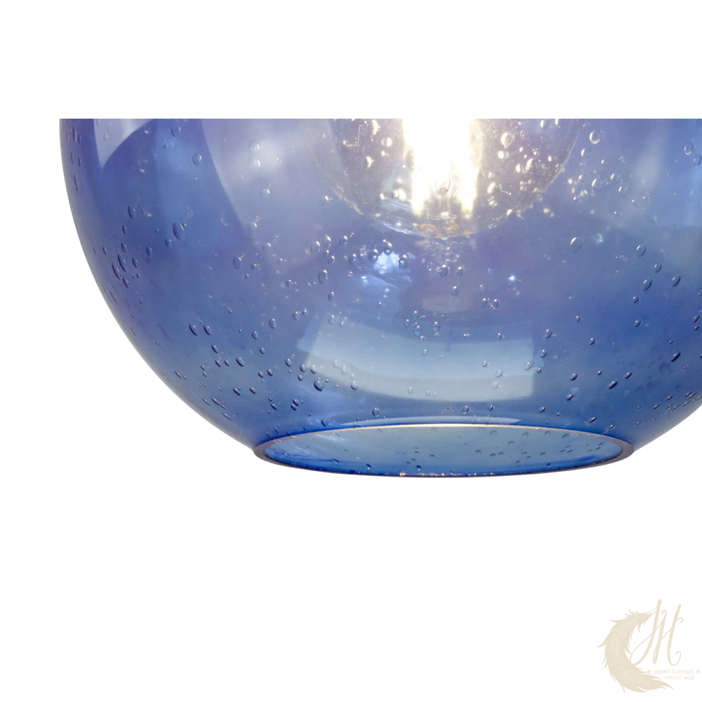 suspension-buline-verre-bulle-bleu-details