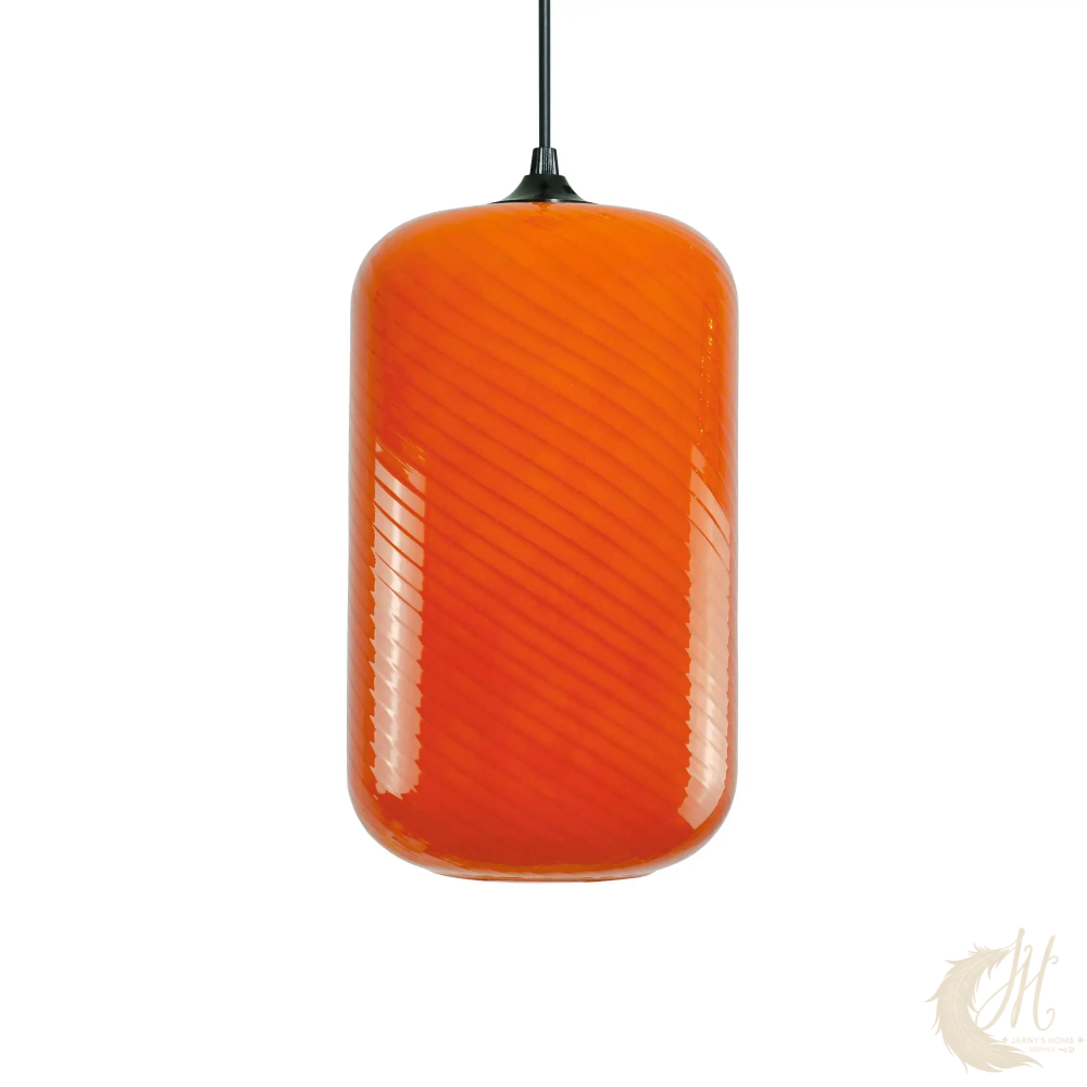 suspension-harlo-verre-twiste-orange