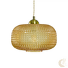 suspension-gena-verre-gaufre-ambre