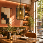 suspension-nautil-noir-dore-ambiance